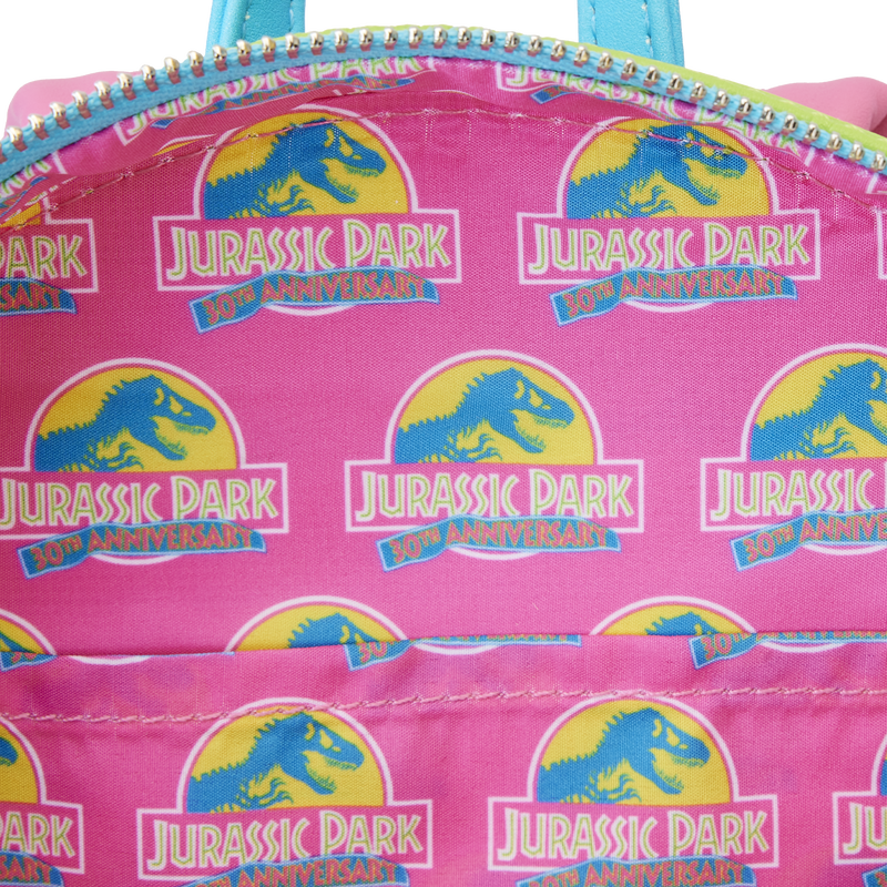 SDCC Limited Edition Jurassic Park 30th Anniversary Neon Glow Mini Backpack, , hi-res view 9