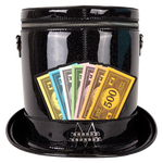 Monopoly 90th Anniversary Top Hat Glitter Figural Crossbody Bag, , hi-res view 4