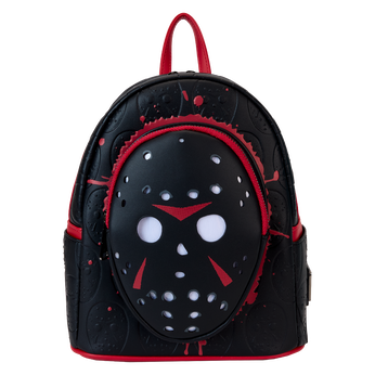 Friday The 13th Exclusive Jason Mask Light Up Mini Backpack, Image 1