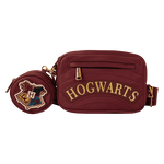 Harry Potter Hogwarts House Canvas Sling Crossbody Bag With Coin Bag