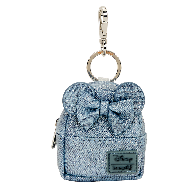 Minnie Mouse Glitter Mystery Mini Backpack Keychain Charm, , hi-res view 4