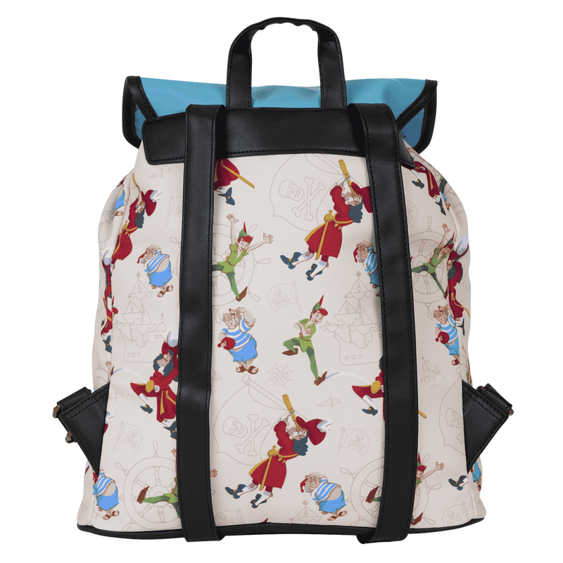 Peter Pan Exclusive Captain Hook Pirate Ship Drawstring Nylon Full-Size Backpack, , hi-res view 3