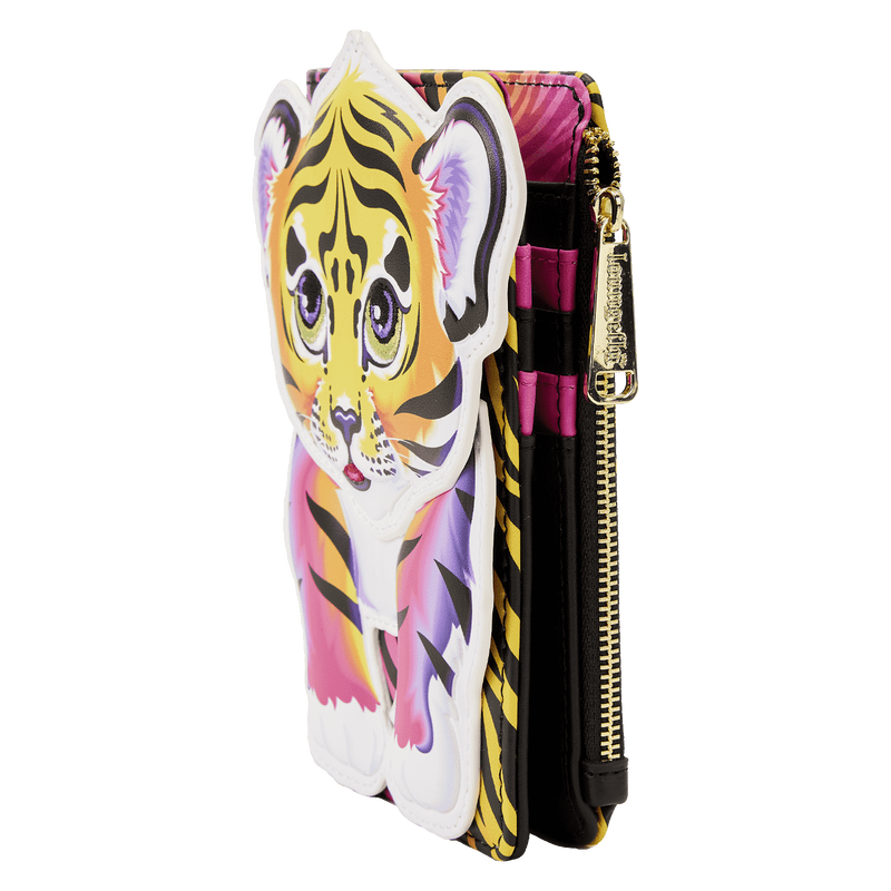 Loungefly Lisa Frank Tiger Forrest Cosplay Flap Wallet NEW