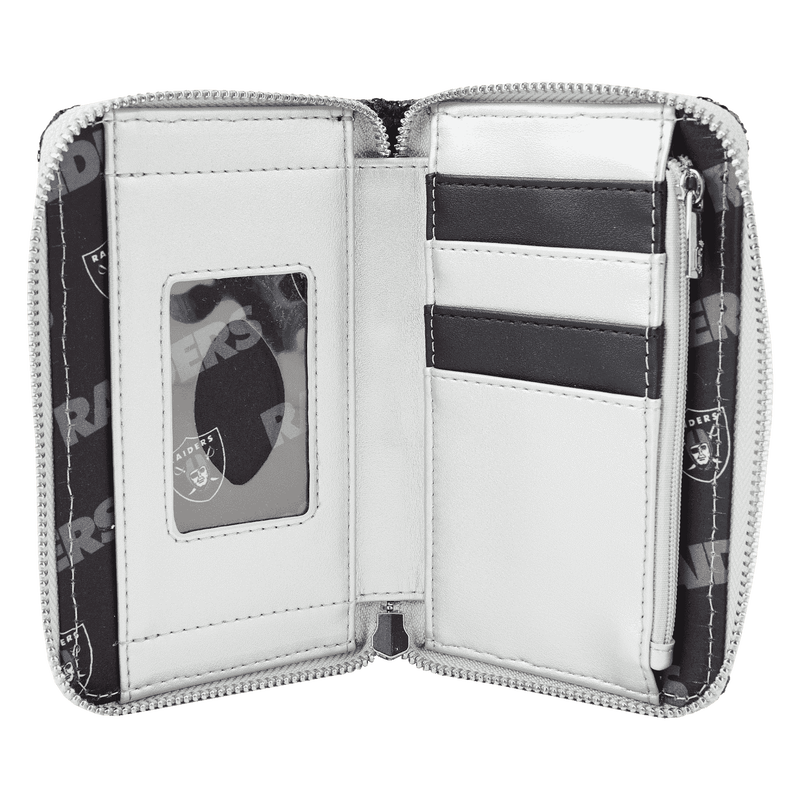 Loungefly NFL LV Raiders Patches Zip Around Wallet – Modern Pinup