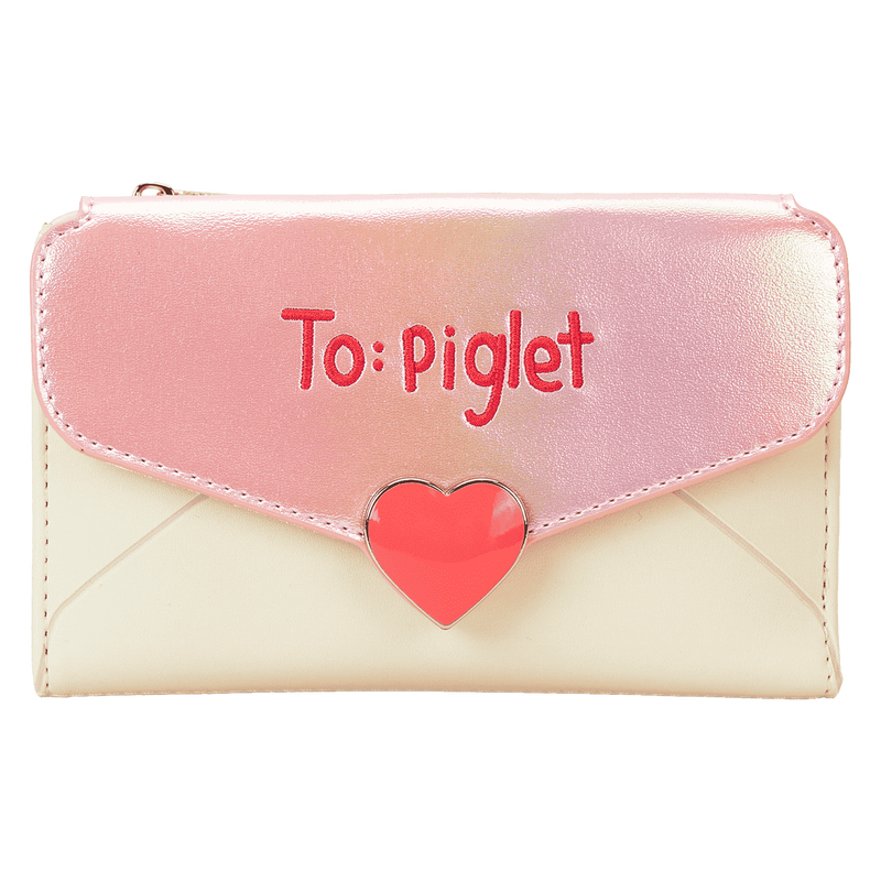 Winnie The Pooh & Piglet Love Letter Bifold Wallet, , hi-res view 1