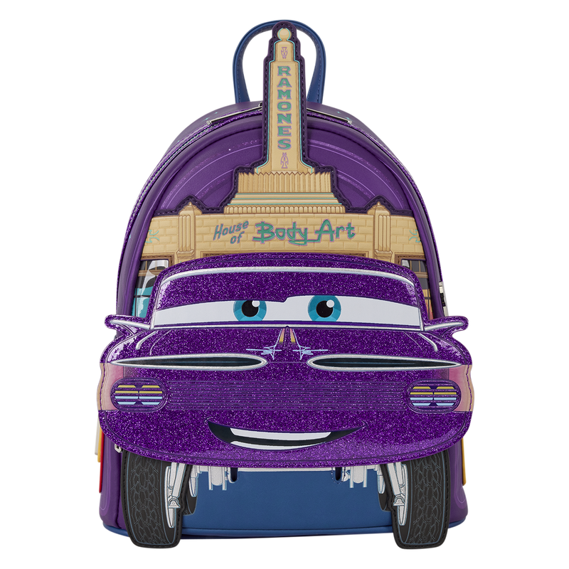D23 Exclusive Cars Ramone Cosplay Light-Up Glow Mini Backpack, , hi-res view 4