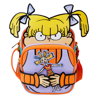 Rugrats Angelica Crossbuddies® Cosplay Crossbody Bag with Coin Bag, Image 1