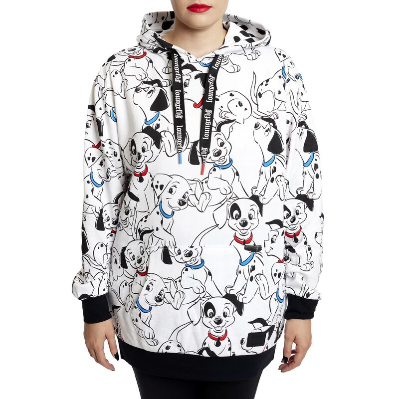 101 Dalmatians Unisex Hoodie, , hi-res view 1