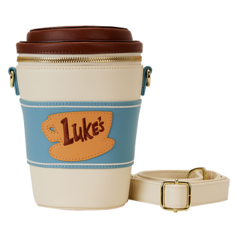 Gilmore Girls Luke's Diner To-Go Coffee Cup Figural Crossbody Bag, Image 1