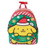 Sanrio Exclusive Pompompurin Santa Hat Light Up Mini Backpack, , hi-res view 1