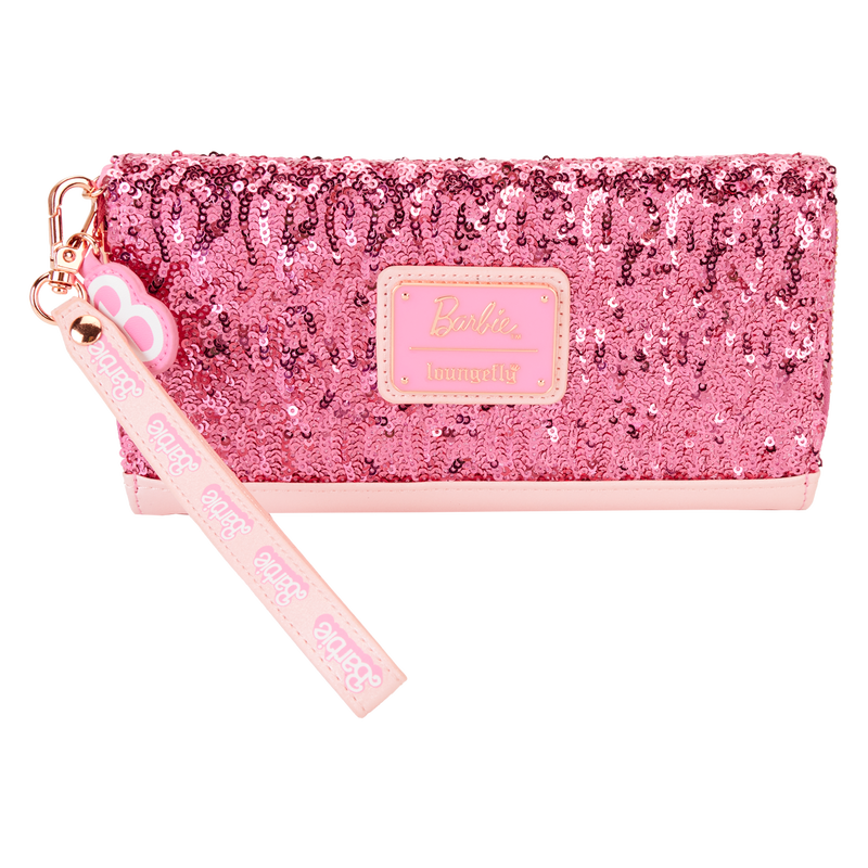 バービー 65thアニバーサリー リストレットウォレット Barbie™ 65th Anniversary Exclusive Sequin Flap Wristlet