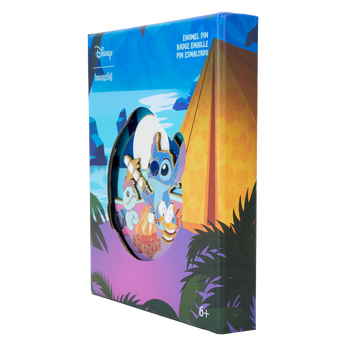 Stitch Camping Cuties 3" Collector Box Pin, Image 2