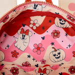 Minnie Mouse Floral Ghost Cosplay Light Up Glow Mini Backpack, , hi-res view 9
