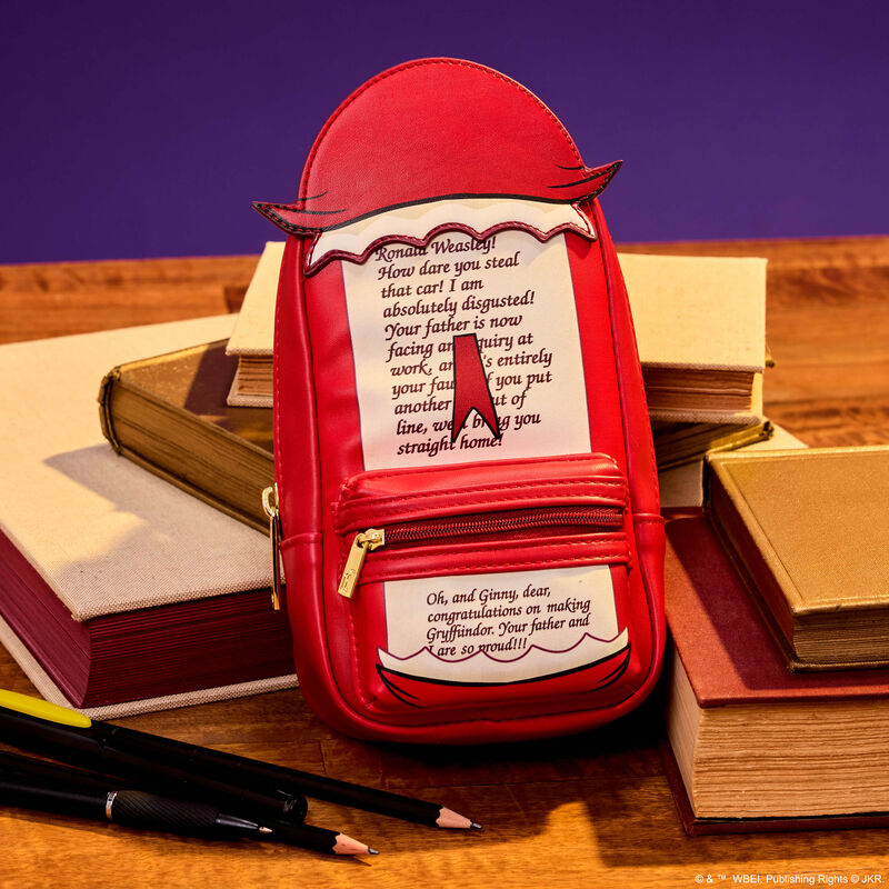 Harry Potter Howler Stationery Mini Backpack Pencil Case, , hi-res view 2