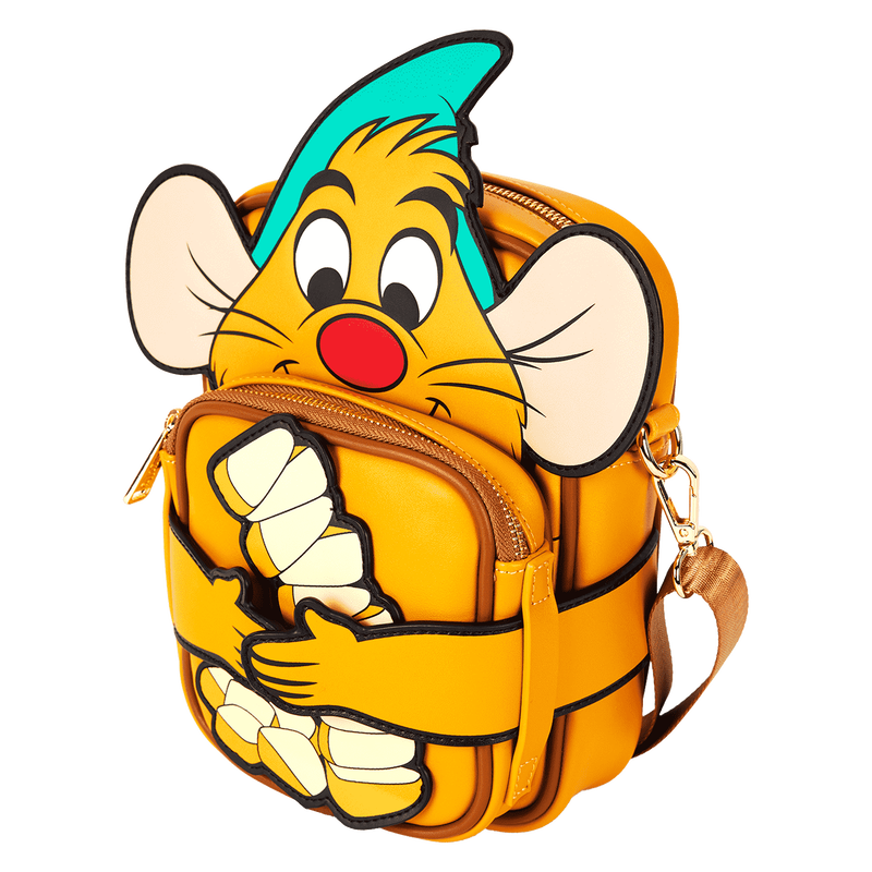 Cinderella 75th Anniversary Gus Gus Crossbuddies® Cosplay Crossbody Bag With Coin Bag, , hi-res view 5