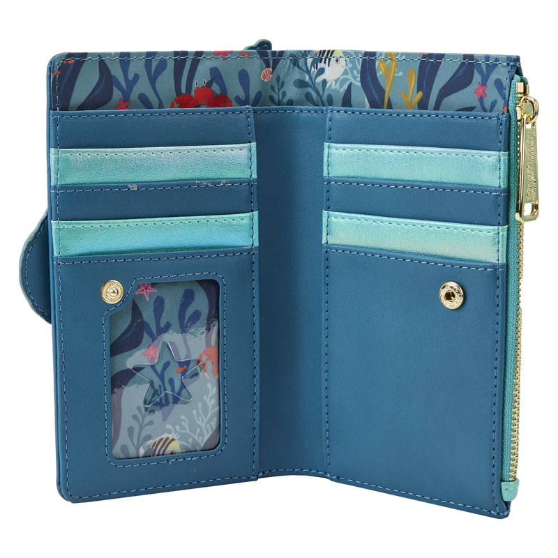 Buy The Little Mermaid Live Action Flap Wallet at Loungefly.