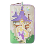 Tangled Rapunzel Swinging from the Tower Zip Around Wallet, , hi-res view 1
