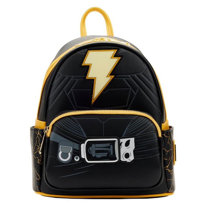 Black Adam Light Up Cosplay Mini Backpack, , hi-res image number 1