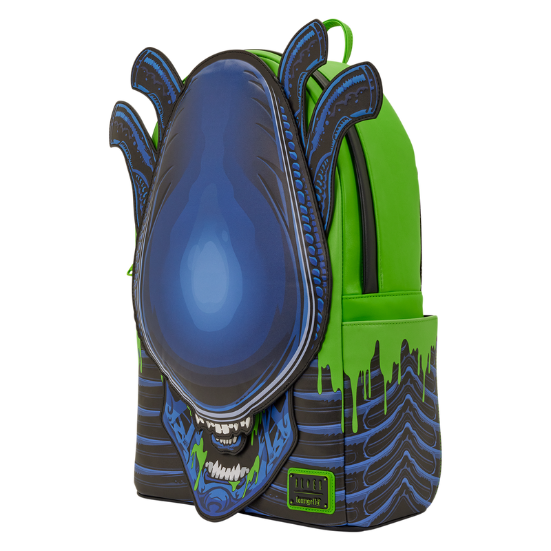 Alien Xenomorph Cosplay Glow Full-Size Backpack, , hi-res view 5