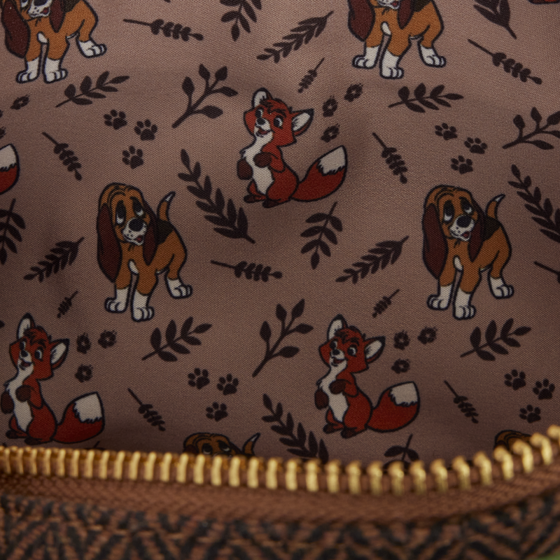 The Fox and the Hound Tod & Copper Sling Crossbody Bag with Coin Bag, , hi-res view 8