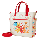 【Loungefly】The Pooh & Friends Backpack & Tote Bag Winnie The Pooh & Friends Hearts Convertible Backpack & Tote