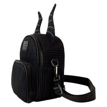 Disney Villains Maleficent Dragon Horns Convertible Mini Backpack & Crossbody Bag, Image 2