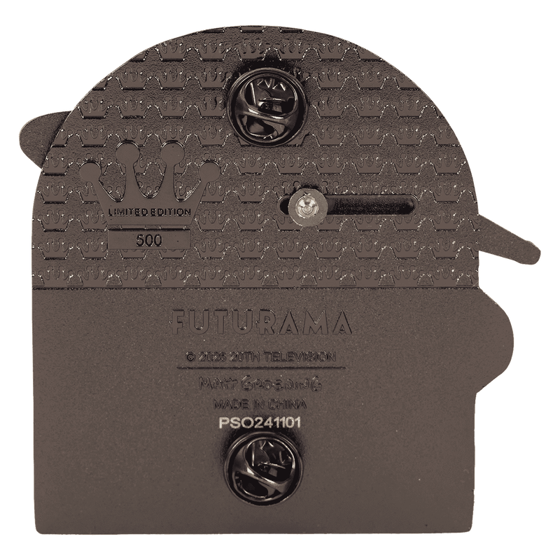 WonderCon Limited Edition Futurama Planet Express Glow 3" Collector Box Sliding Pin, , hi-res view 3