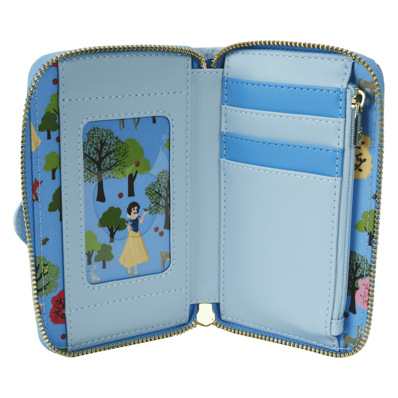 Snow White and the Seven Dwarfs Exclusive Forest Friends Zip Around Wallet, , hi-res view 4