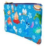 Stitch Camping Cuties All-Over Print Nylon Zipper Pouch Wristlet, , hi-res view 3