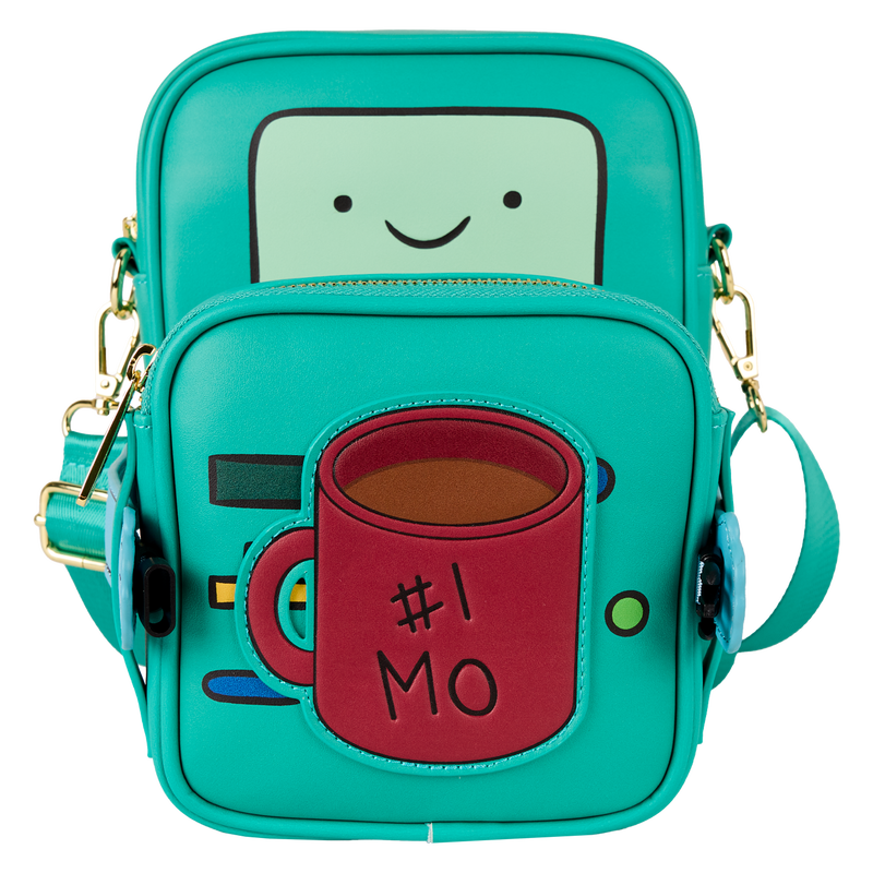 Adventure Time BMO Crossbuddies® Cosplay Crossbody Bag With Coin Bag, , hi-res view 3