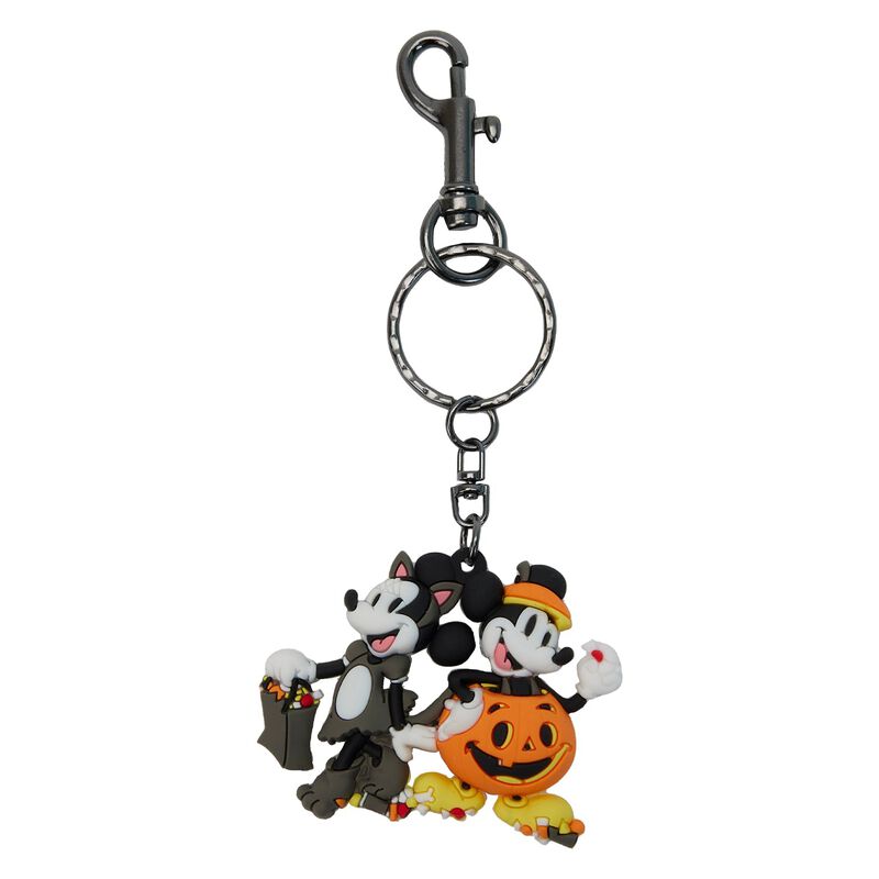 Mickey and Minnie Mouse Halloween Keychain, , hi-res image number 1