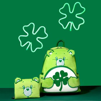 Limited Edition Exclusive - Care Bears Good Luck Bear Cosplay Mini Backpack, Image 2