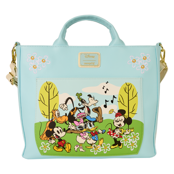 Mickey & Friends Exclusive Runamuck Park Convertible Backpack & Tote Crossbody Bag, Image 1