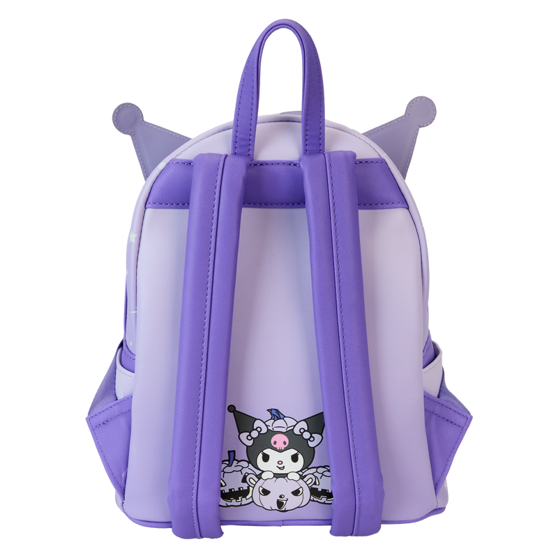 Sanrio Kuromi Pumpkin Light Up Glow Mini Backpack, , hi-res view 6