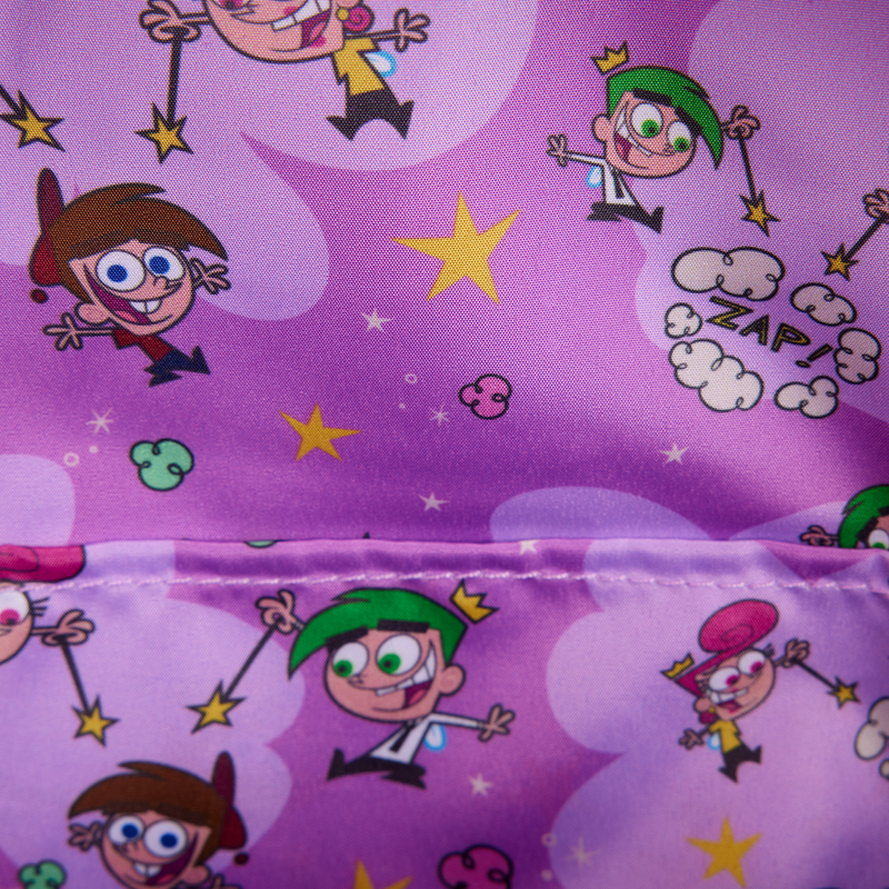 The Fairly OddParents Exclusive Triple Pocket Glow Mini Backpack, , hi-res view 6