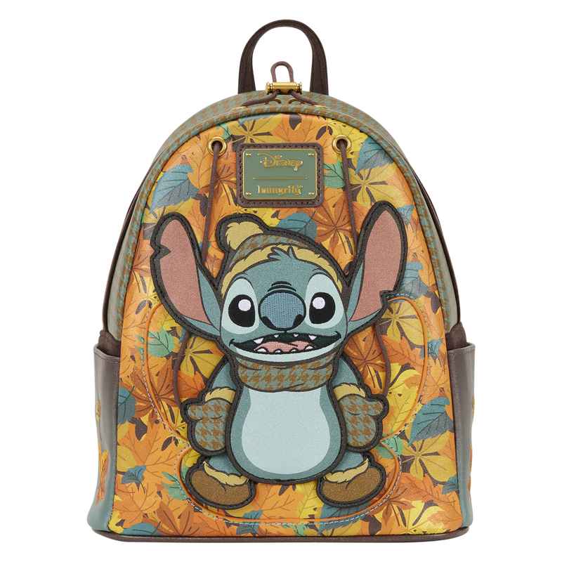 Lilo & Stitch Exclusive Autumn Leaves Mini Backpack, , hi-res view 1