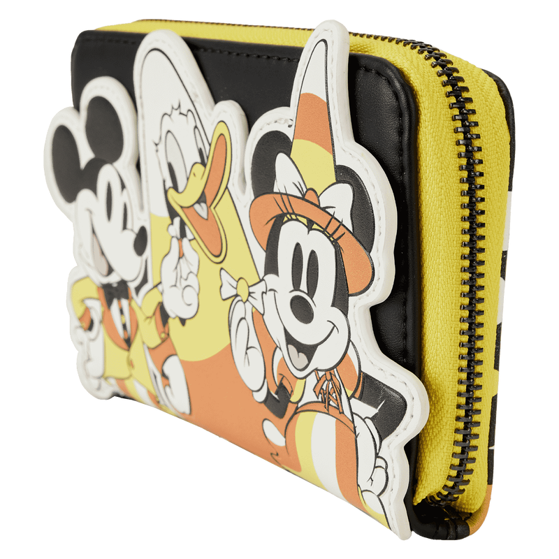 Mickey & Friends Candy Corn Zip Around Wallet