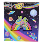 Lisa Frank Zoomer & Zorbit Rainbow 3" Collector Box Sliding Pin, , hi-res view 1