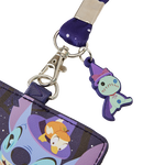 Stitch Spooky Stories Halloween Lanyard With Card Holder, , hi-res view 2