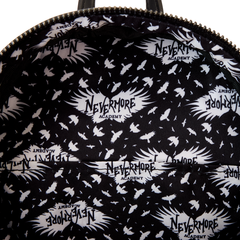 Limited Edition Wednesday Nevermore Academy Uniform Cosplay Mini Backpack, , hi-res view 10