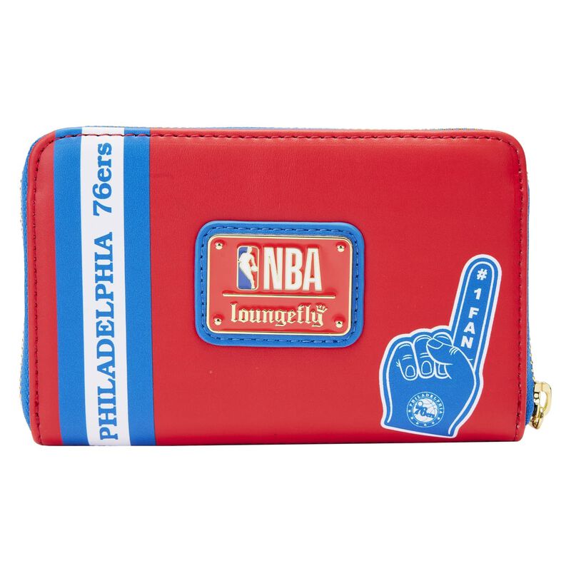 NBA Philadelphia 76ers Patch Icons Zip Around Wallet, , hi-res view 4