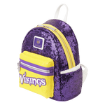 NFL Minnesota Vikings Sequin Mini Backpack, , hi-res view 3