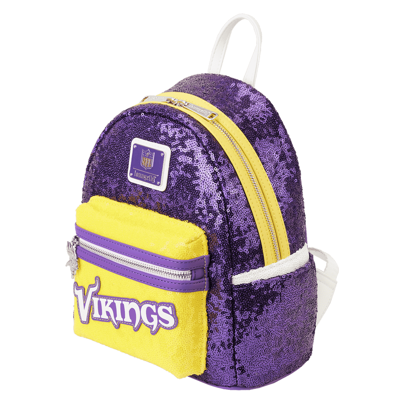 NFL Minnesota Vikings Sequin Mini Backpack, , hi-res view 3