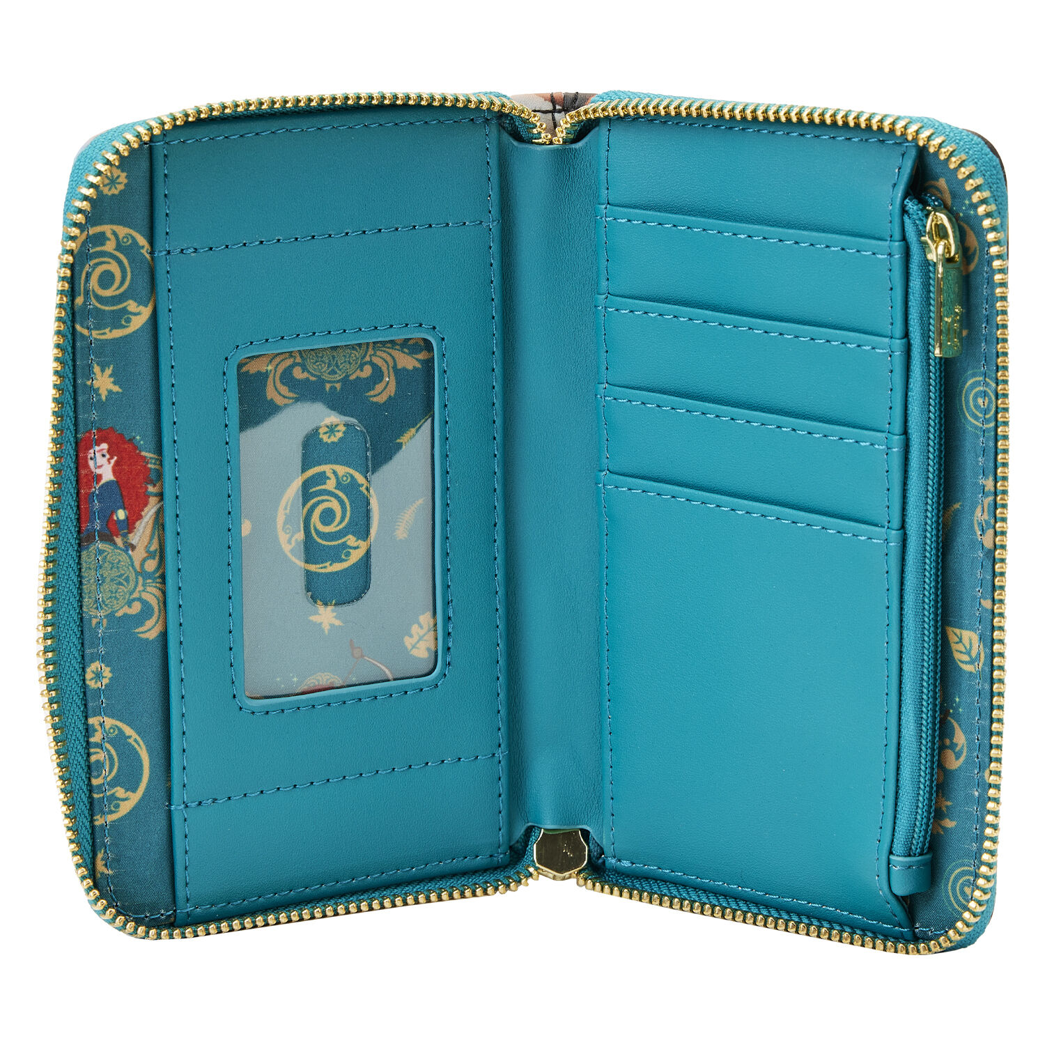 Buy Brave Princess Scenes Zip Around Wallet at Loungefly