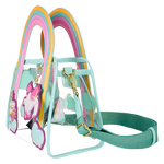 Minions Fluffy Unicorn Rainbow Clear Mini Tote Crossbody Bag, , hi-res view 3