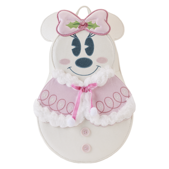 Minnie Mouse Pastel Snowman Mini Backpack, Image 1