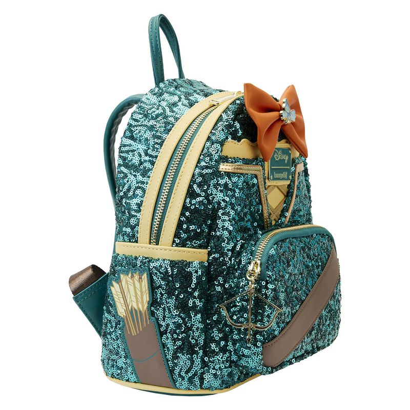 Brave Exclusive Merida Sequin Series Cosplay Mini Backpack, , hi-res view 3