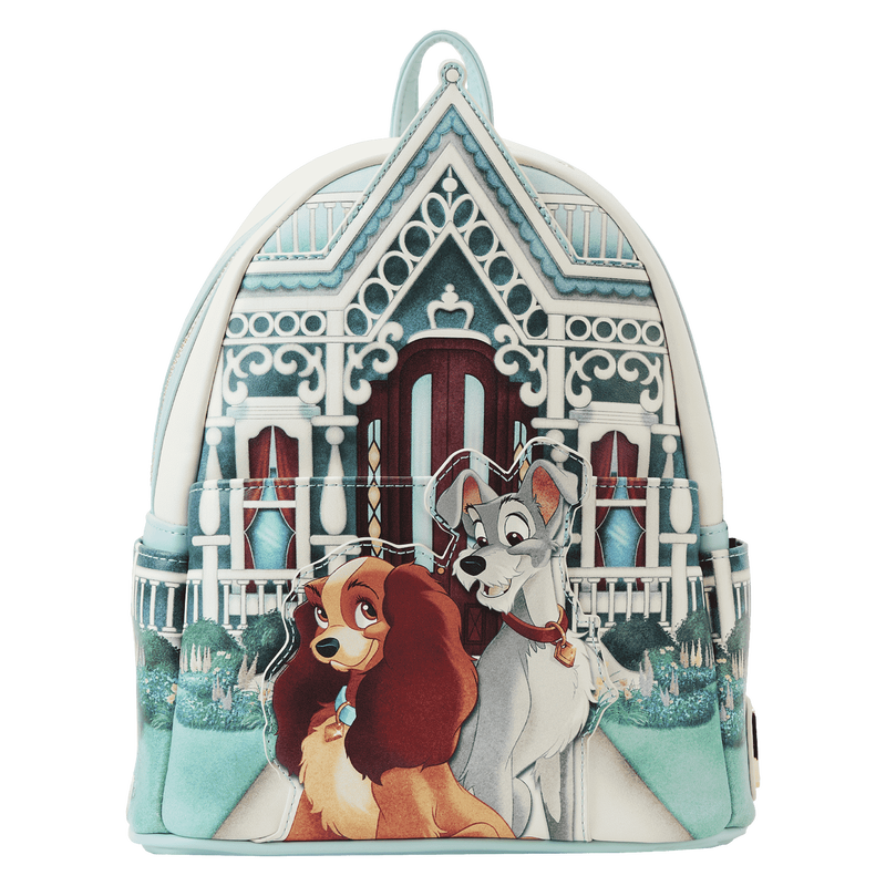 Buy Lady and the Tramp Portrait House Mini Backpack at Loungefly.