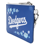 MLB Los Angeles Dodgers Floral Card Holder Wristlet Clutch, , hi-res view 4