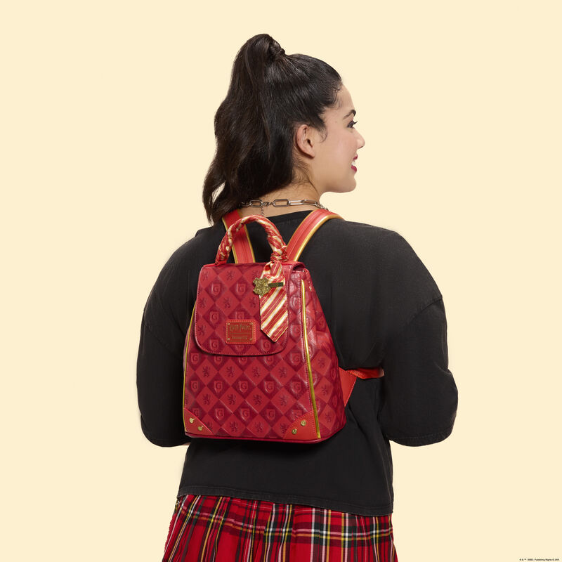 disney harry potter mini backpack Loungefly Spring : Clothing, Shoes & Jewelry printed interior lining Loungefly Harry Potter Face Mini